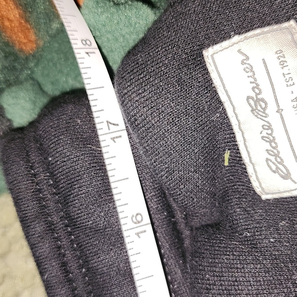 Mens Black Sherpa Lined Pants - Picture 6 of 7
